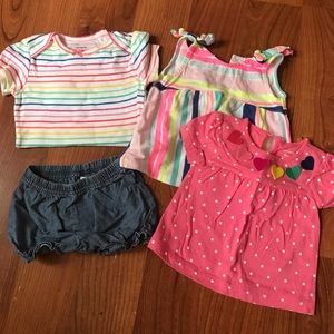 4 piece baby girl set